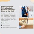 Common Causes of Sink Drain Pipe Leaks at the Wall