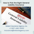 How to Pick the Right General Liability Insurance